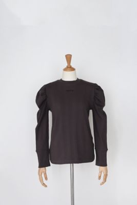 ガーリッシュ St.cecilia リブパフL/Sカットソー ホワイト 美品 リブパフL／Sカットソー | GIRLISH (Women)/ガーリッシュ | 三越