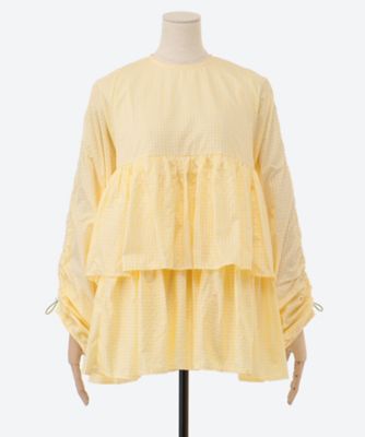 チェックナイロンドレス