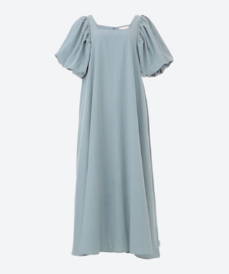 ＜Little Sunny Bite (Women)＞ｐｕｆｆ　ｓｌｅｅｖｅ　ｌｏｎｇ　ｄｒｅｓｓ