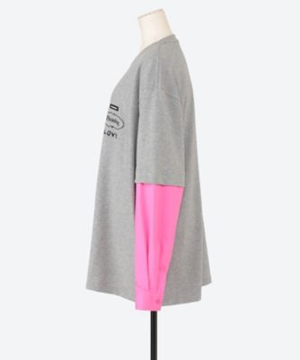 ｆａｋｅ　ｌａｙｅｒｅｄ　ｌｏｇｏ　ｔｅｅ