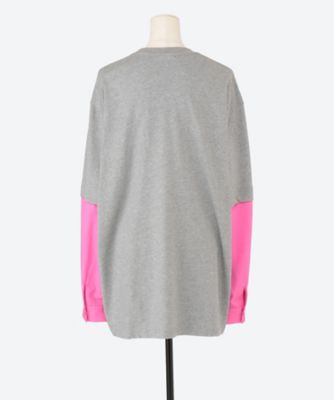 ｆａｋｅ　ｌａｙｅｒｅｄ　ｌｏｇｏ　ｔｅｅ