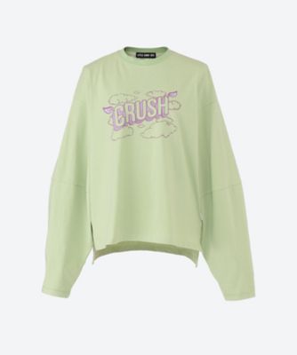 ＜Little Sunny Bite (Women)＞ｃｒｕｓｈ　ｌｏｇｏ　ｔｅｅ