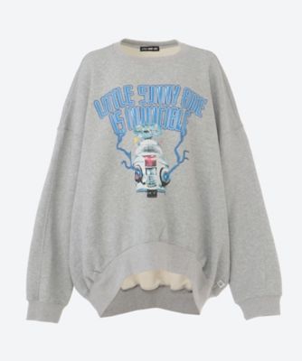 ＜Little Sunny Bite (Women)＞ｒｏｃｋｅｔ　ｂｉｇ　ｓｗｅａｔ　ｃｒｅｗ