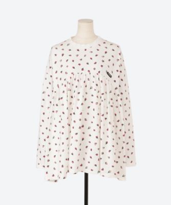 Ｒｏｓｅ　ｐｒｉｎｔ　ｔｅｅ　ｄｒｅｓｓ