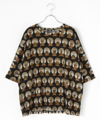 ＜marble SUD (Women/大きいサイズ)＞スノードーム　ドルマンＴＥＥ　プラスサイズ