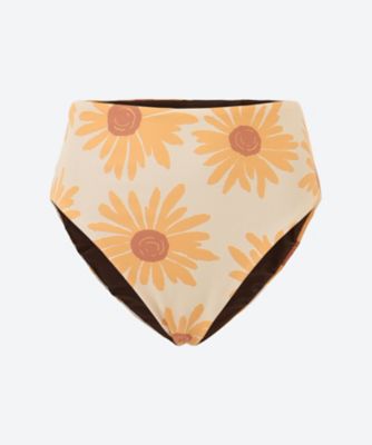 ＜ARCOMISMO (Women)＞Ｈｉｇｈ　Ｗａｉｓｔ　Ｂｉｋｉｎｉ　Ｂｏｔｔｏｍ　ー　ＳｕｎＦｌｏｗｅｒ　ＡＲＣ１１００３＊