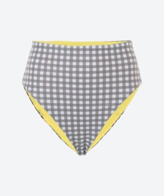 ＜ARCOMISMO (Women)＞Ｈｉｇｈ　Ｗａｉｓｔ　Ｂｉｋｉｎｉ　Ｂｏｔｔｏｍ　ー　ＧｉｎｇｈａｍＣｈｅｃｋ　ＡＲＣ１１００３＊＊