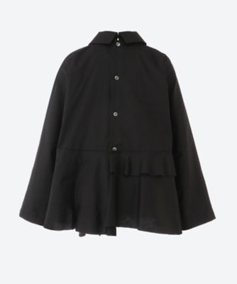 タオ tao 綿ブロード丸襟七分袖ブラウス 綿ブロード丸襟七分袖ブラウス | tao (Women)/タオ | 三越伊勢丹