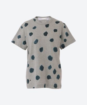 ＜tao (Women)＞綿天竺プリント　ＤＡＩＣＨＩＲＯ　ＳＨＩＮＪＯ　半袖Ｔシャツ