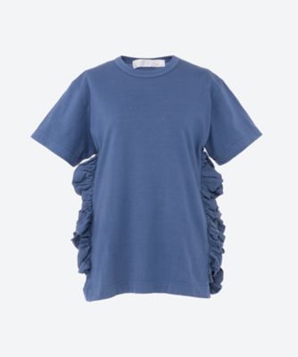 ＜tao (Women)＞綿天竺×綿クロス製品染半袖Ｔシャツ