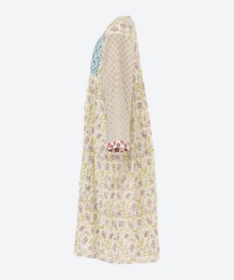 綿クロスブロックプリント 製品洗 ワンピース | tao (Women