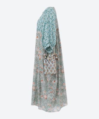 トクコ ボタニカルプリント綿ワンピース ボタニカルプリントワンピース23AW | ナチュラルビューティー