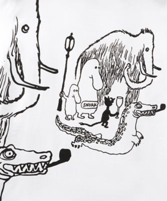 綿天竺プリント　Ｔｏｖｅ　Ｊａｎｓｓｏｎ　半袖　Ｔシャツ　ＴＯ―Ｔ００８―０５１