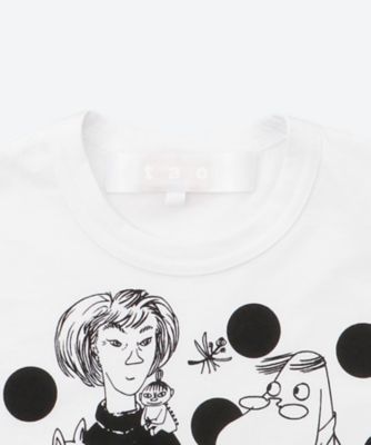 綿天竺プリント　Ｔｏｖｅ　Ｊａｓｓｏｎ　ムーミンＴシャツ　ＫＩＤＳサイズ　ＴＯ―Ｔ０１１―０５１
