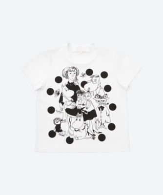 ＜tao (Women)＞綿天竺プリント　Ｔｏｖｅ　Ｊａｓｓｏｎ　ムーミンＴシャツ　ＫＩＤＳサイズ　ＴＯ―Ｔ０１１―０５１