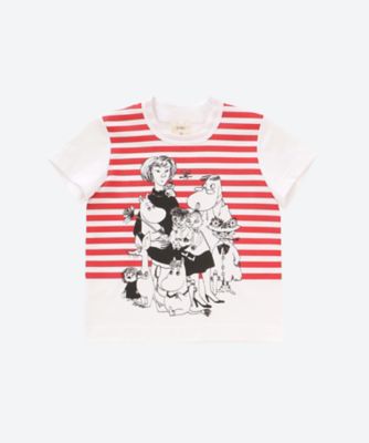 綿天竺プリント　Ｔｏｖｅ　Ｊａｓｓｏｎ　ムーミンＴシャツ　ＫＩＤＳサイズ　ＴＯ―Ｔ０１１―０５１
