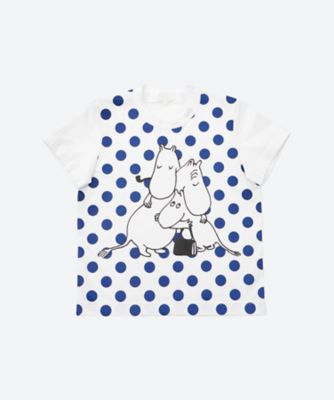 ＜tao (Women)＞綿天竺プリント　Ｔｏｖｅ　Ｊａｓｓｏｎ　ムーミンＴシャツ　ＫＩＤＳサイズ　ＴＯ―Ｔ０１２―０５１