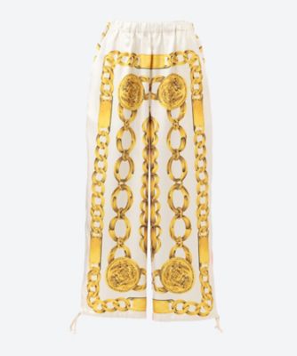 tao (Women)/タオ エステルスカーフ柄プリントMIX ウエストゴム パンツ TP―P006―051 C柄 パンツ・ズボン【三越伊勢丹/公式】