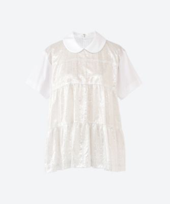 コムデギャルソン　タオ　TAO チュールトップス TAO COMME des GARCONS(タオコムデギャルソン) 25SS花柄チュール