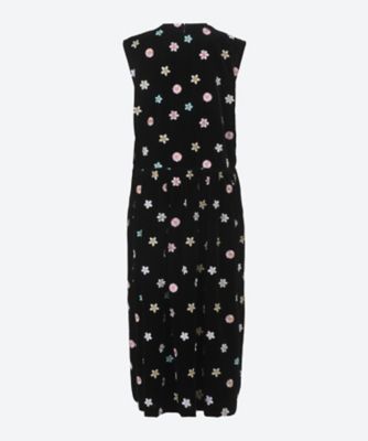 エステルベルベット刺しゅう ワンピース TP―O004―051―1―2