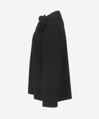 綿天竺 リボンモチーフ長袖カットソー TP―T019―051―1―2