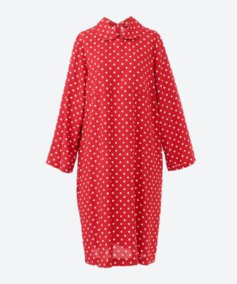 ＜tao (Women)＞レーヨンローン水玉抜染プリント　丸襟ワンピース　ＴＰ―Ｏ００５―０５１