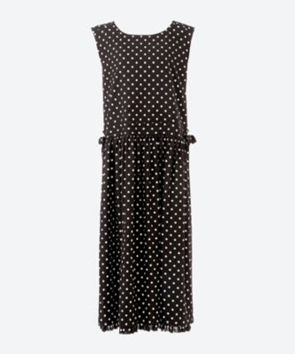 ＜tao (Women)＞レーヨンローン水玉抜染プリント　ジャンパースカート　　ＴＰ―Ｏ００６―０５１