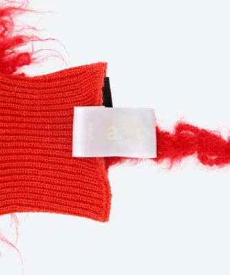 BATONER 梳毛片畦×モヘヤ手編 TP―N004―051 | tao