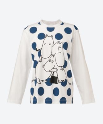 綿天竺プリント ToveJansson ムーミン長袖カットソー TQ