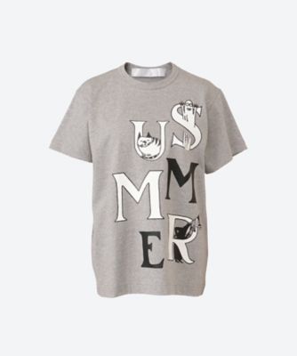 ＜tao (Women)＞綿天竺プリント　ＴｏｖｅＪａｎｓｓｏｎ　ムーミン半袖Ｔシャツ　ＴＱ―Ｔ０１５―０５１