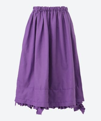 綿麻ツイル ウエストゴムスカート TQ―S016―051 | tao (Women