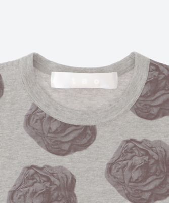 綿天竺プリント 半袖Tシャツ TQ―T011―051 | tao (Women