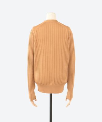 SLOANE 18GシルクワイドリブVカーディガン シルク リブ カーディガン item144128901202-1-2.jpg