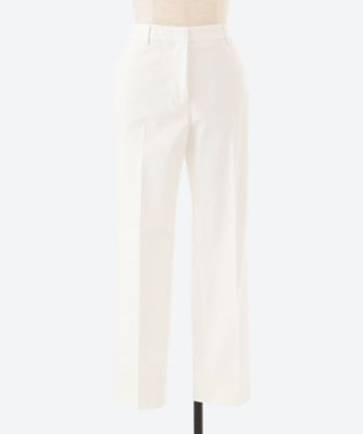 INCOTEX (Women)/インコテックス クロップトパンツ　ＳＴＲＥＴＣＨ　ＣＯＴＴＯＮ