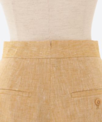 セミワイドパンツ　ＰＵＲＥ　ＬＩＮＥＮ