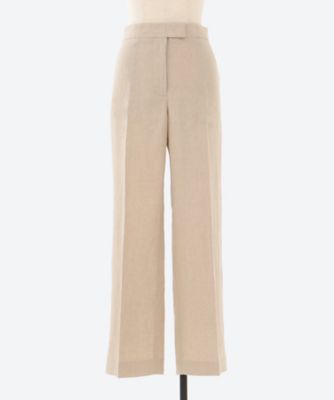 セミワイドパンツ　ＰＵＲＥ　ＬＩＮＥＮ