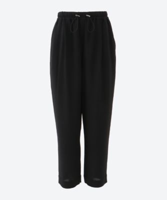 ＜INCOTEX (Women)＞リラックスパンツ　ＳＩＬＫ　ＢＬＥＮＤＥＤ　ＣＲＥＰＥ