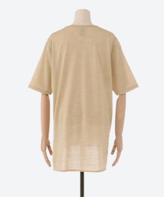 プルオーバー　ＷＡＳＨＡＢＬＥ　ＷＯＯＬ　ＨＡＬＦ　ＳＬＥＥＶＥ　ＴＵＮＩＣ