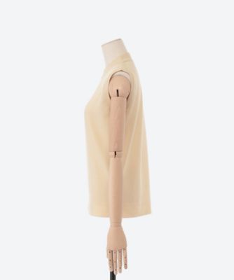 プルオーバー　ＨＩＧＨＴＷＩＳＴ　ＣＯＴＴＯＮ　ＳＩＬＫ　ＳＬＥＥＶＥＬＥＳＳ