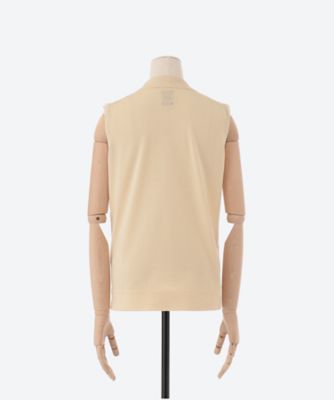 プルオーバー　ＨＩＧＨＴＷＩＳＴ　ＣＯＴＴＯＮ　ＳＩＬＫ　ＳＬＥＥＶＥＬＥＳＳ