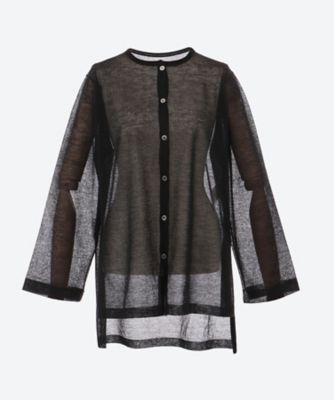 ＜BATONER (Women)＞カーディガン　ＳＥＥ　ＴＨＲＯＵＧＨ　ＣＡＲＤＩＧＡＮ