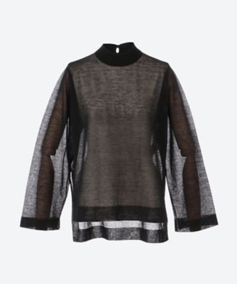 ＜BATONER (Women)＞プルオーバー　ＳＥＥ　ＴＨＲＯＵＧＨ　ＰＵＬＬＯＶＥＲ