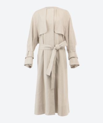 ＜HAVEL studio (Women) ＞ＬＩＮＥＮ　ＣＯＬＬＡＲＩＥＳＳ　ＴＲＥＮＣＨ　ＣＴ