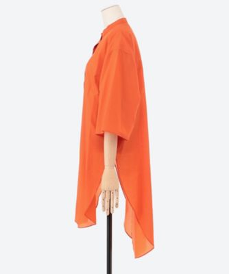 経典 シャツブラウス N／C BACK－SLIT－SHIRT | HAVEL シャツ/ブラウス(半袖/袖なし)