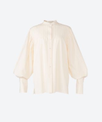 ＜J&M DAVIDSON (Women)＞ＧＡＴＨＥＲＥＤ　ＳＬＥＥＶＥ　ＳＨＩＲＴ