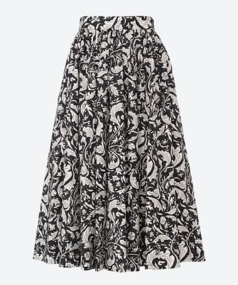 ＜J&M DAVIDSON (Women)＞ＣＯＴＴＯＮ　ＧＡＴＨＥＲＥＤ　ＳＫＩＲＴ