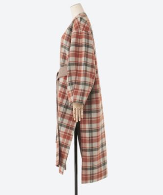 REVERIBLE CHECK COAT | HAVEL studio (Women 