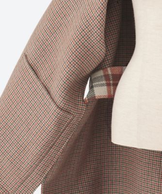 REVERIBLE CHECK COAT | HAVEL studio (Women 