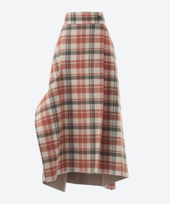 ＜HAVEL studio (Women) ＞ＲＥＶＥＲＩＢＬＥ　ＣＨＥＣＫ　ＳＫＩＲＴ