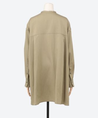 WOOL BLEND TWILL SHIRT | HAVEL studio (Women
